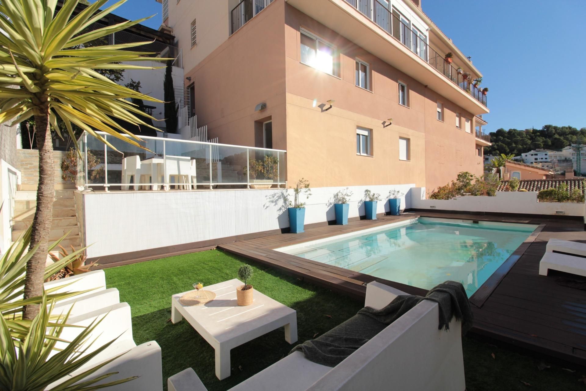 Piscina de Casa o chalet en venta en Alzira con Aire acondicionado, Jardín privado y Parquet