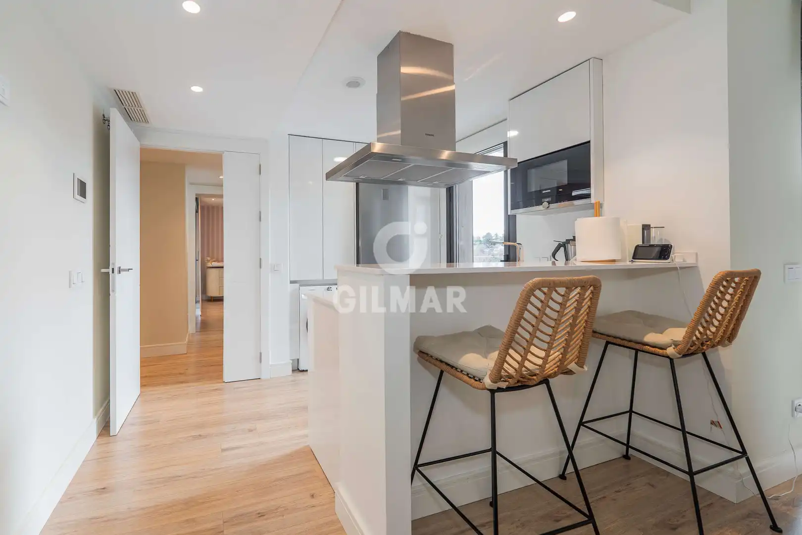 Cocina de Ático en venta en Madrid con Calefacción, Jardín privado y Trastero
