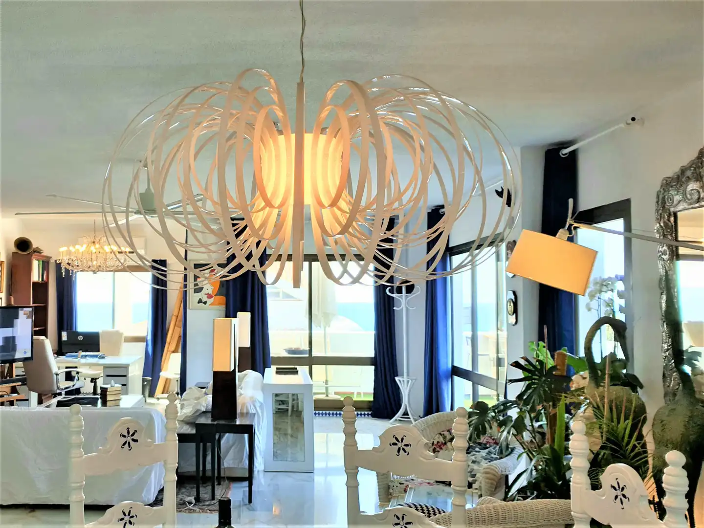 Maisonette zur Miete in Estepona mit Klimaanlage, Terrasse und Schwimmbad
