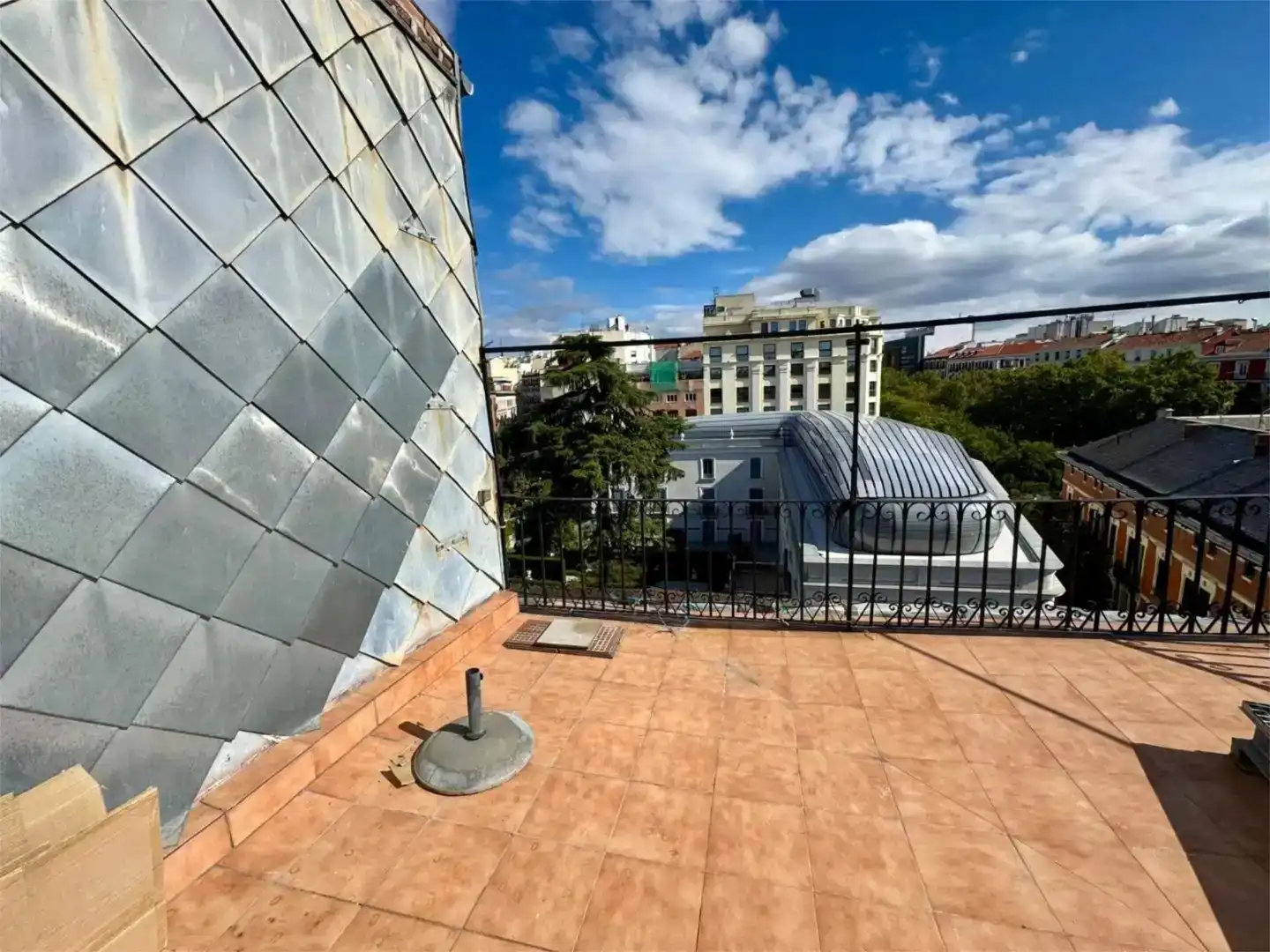 Terrassa de Àtic de lloguer en  Madrid Capital amb Aire condicionat