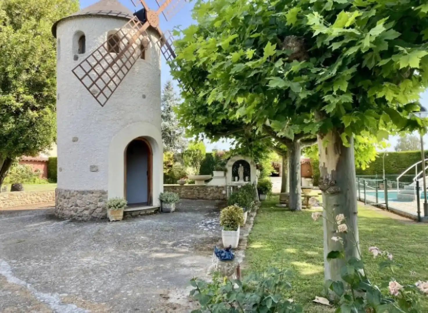 Jardín de Casa o chalet en venta en Nalda con Calefacción, Terraza y Piscina