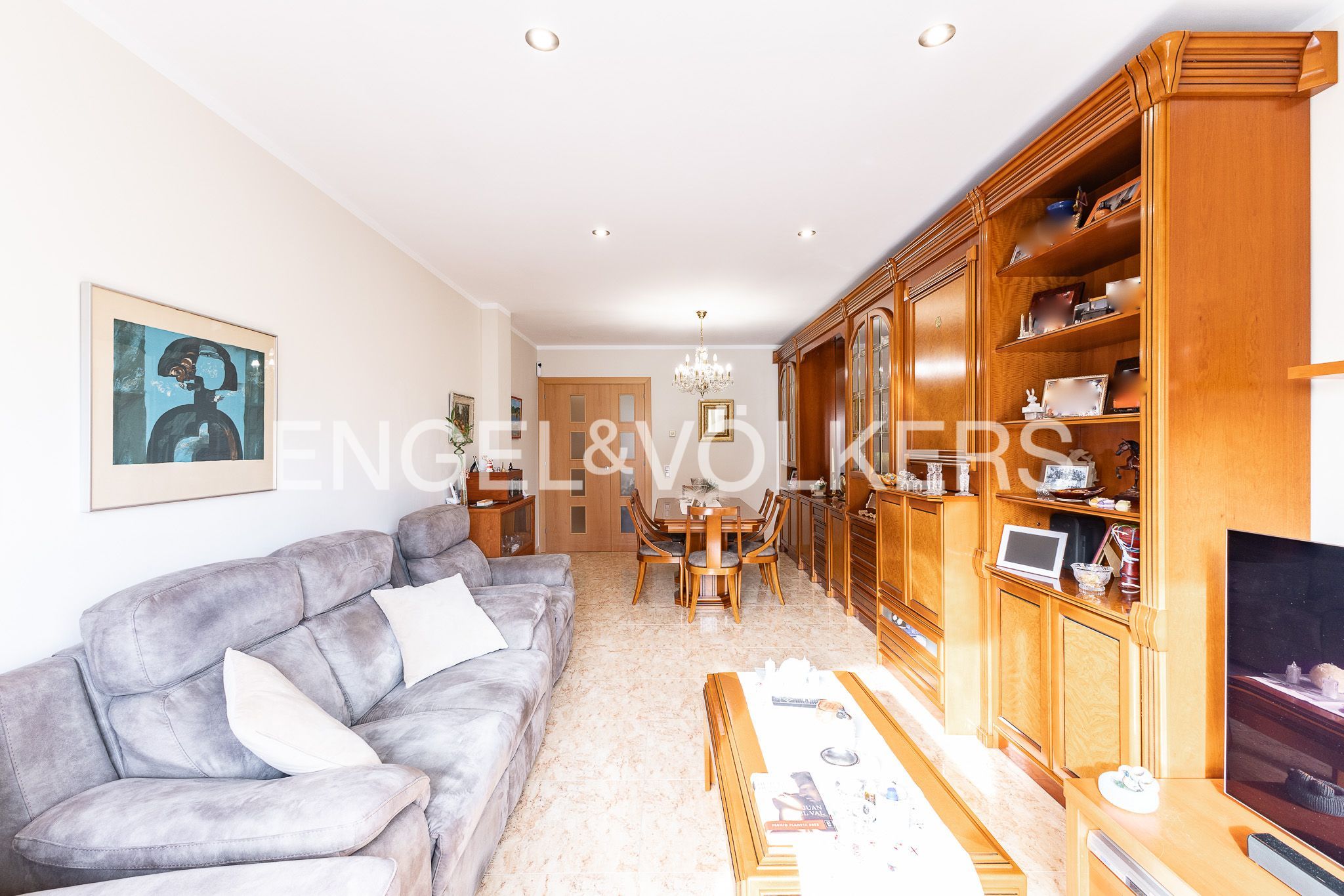 Sala d'estar de Pis en venda en Mataró amb Aire condicionat, Calefacció i Terrassa