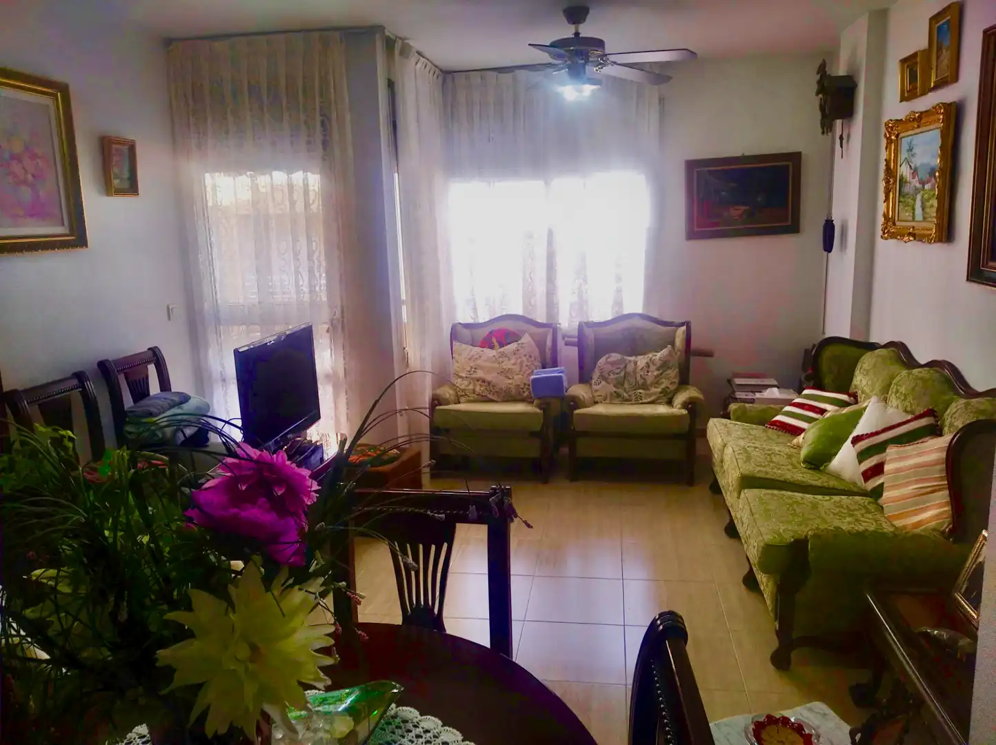 Wohnzimmer von Wohnung zum Verkauf in El Campello mit Klimaanlage, Heizung und Möbliert