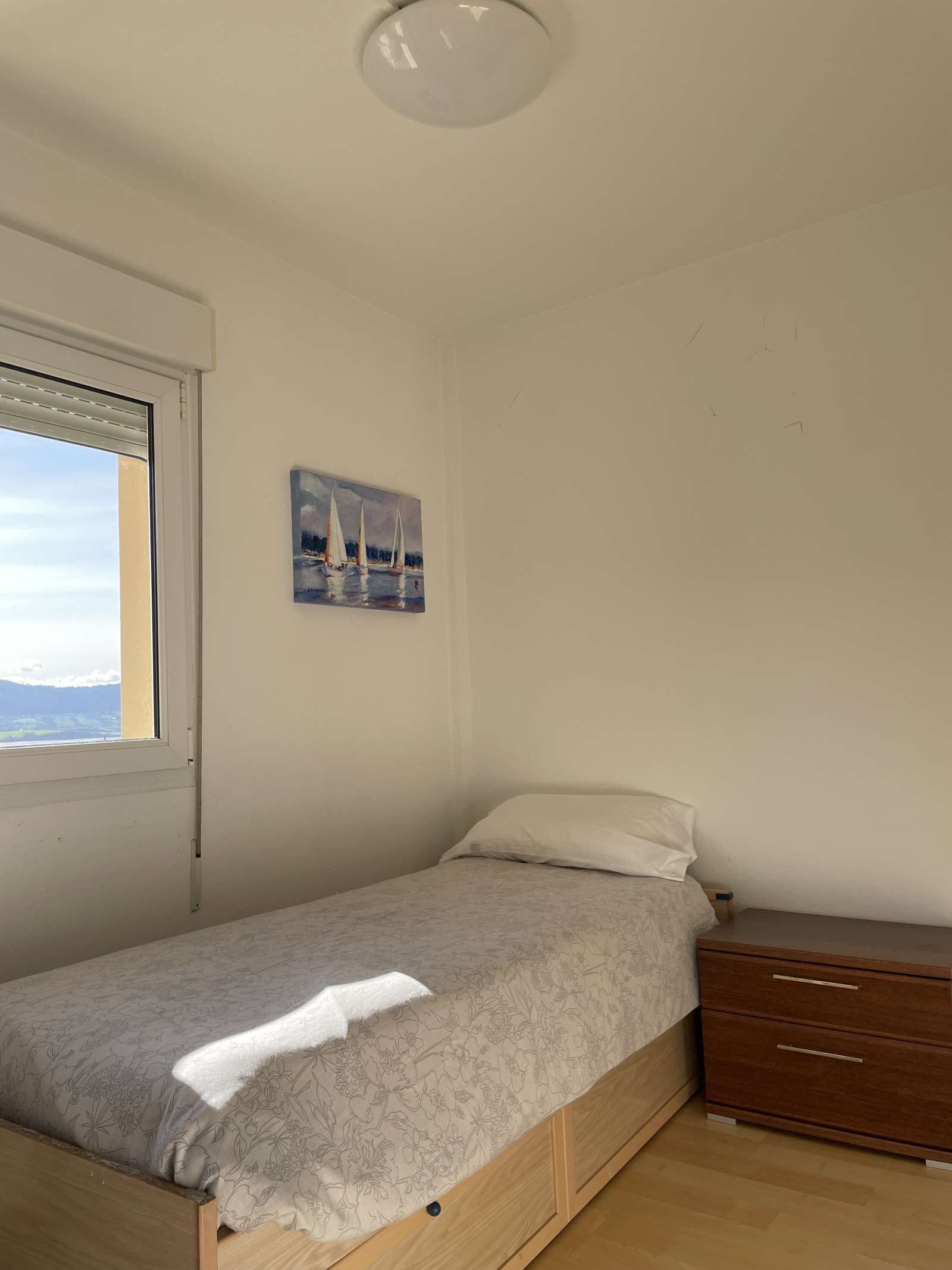 Bedroom of Flat for share in Santander  with Air Conditioner, Heating and Terrace