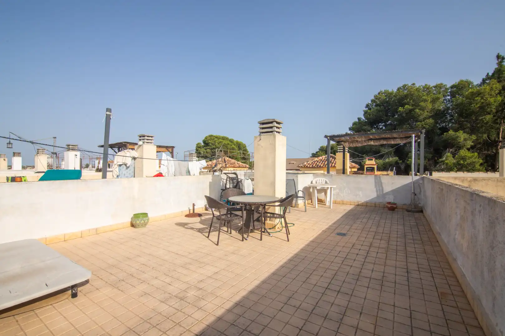 Terrassa de Casa o xalet en venda en Orihuela amb Calefacció, Moblat i Piscina comunitària