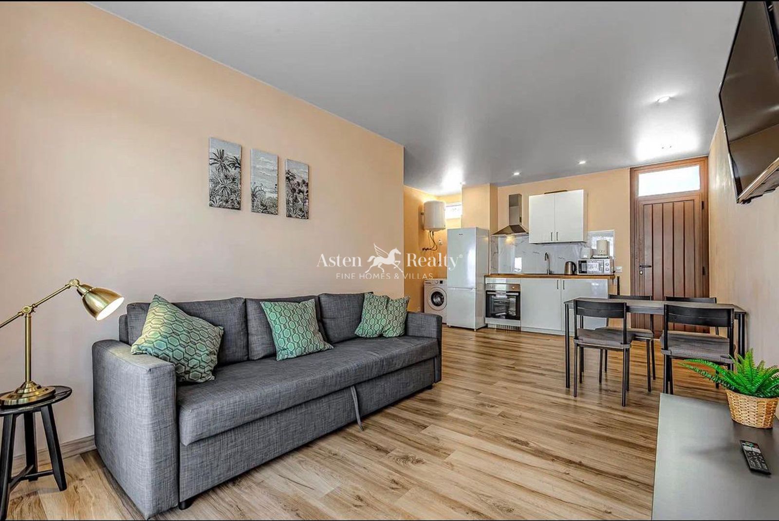 Living room of Apartment for sale in Adeje  with Terrace, Swimming Pool and Furnished