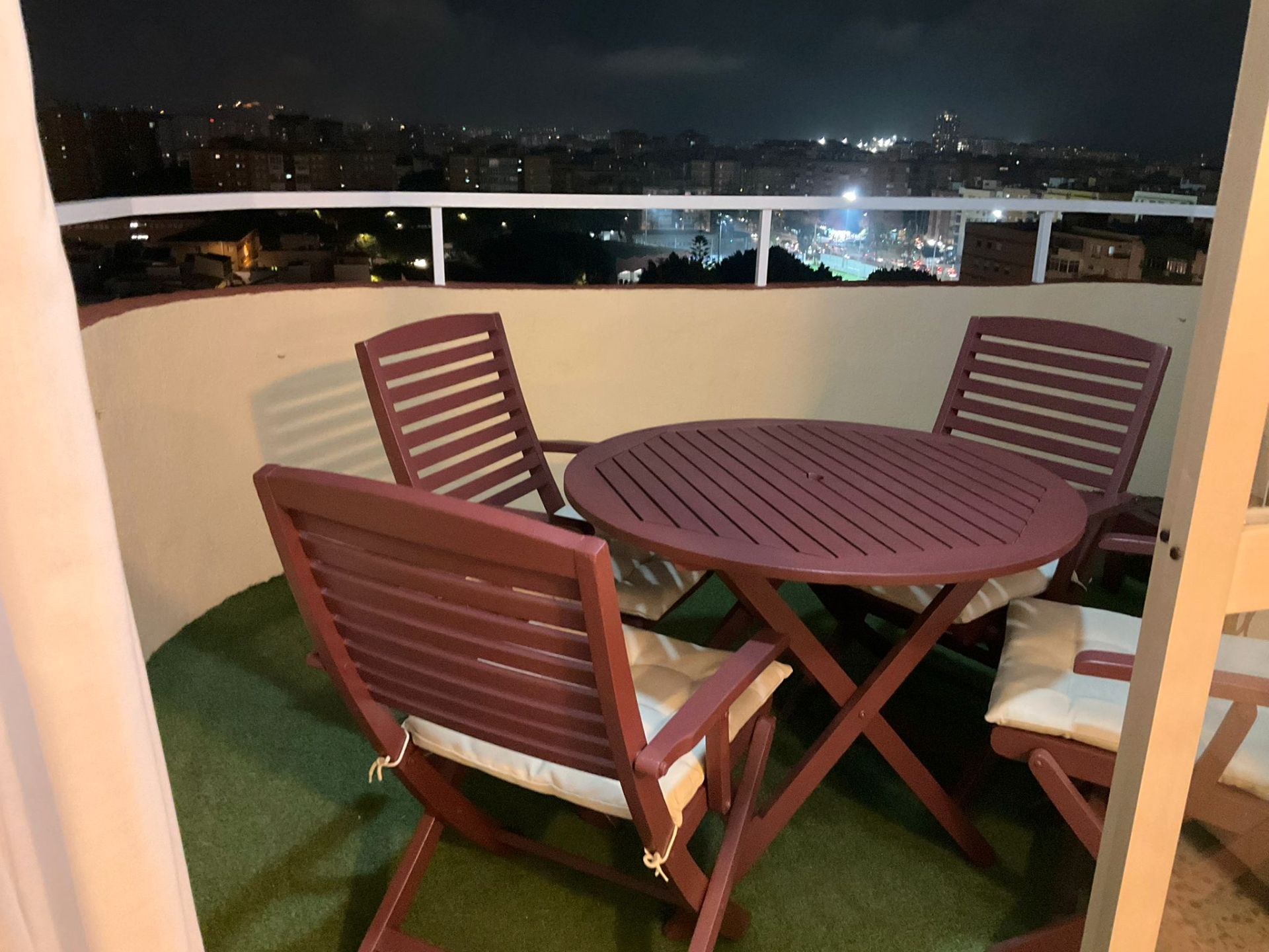 Terrassa de Pis de lloguer en Málaga Capital amb Aire condicionat, Terrassa i Moblat