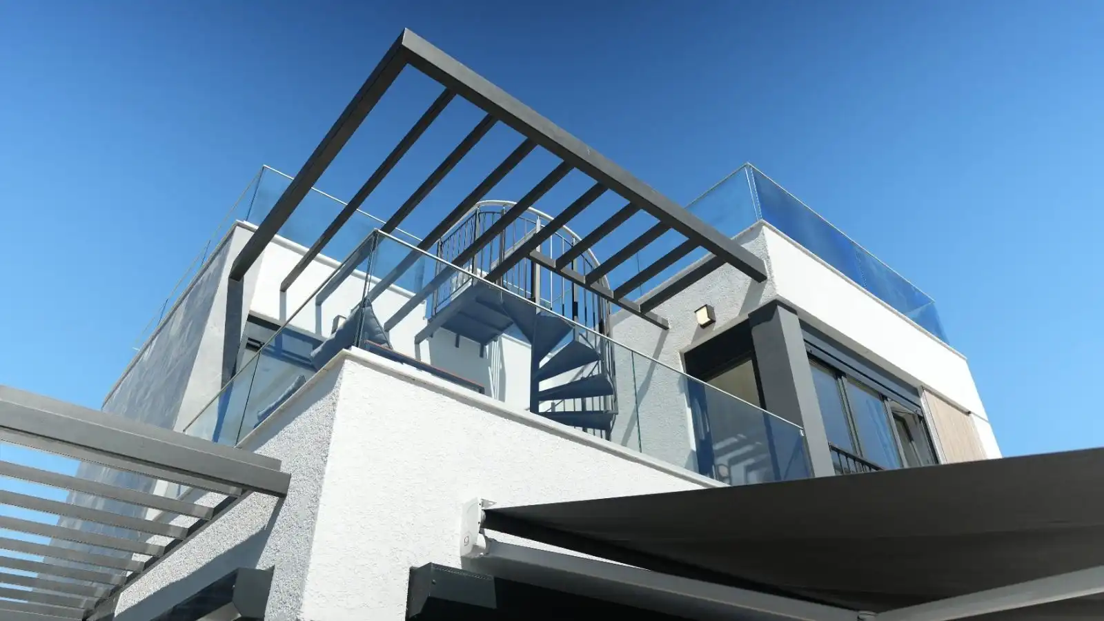 Terraza de Casa o chalet en venta en La Nucia con Aire acondicionado, Jardín privado y Terraza
