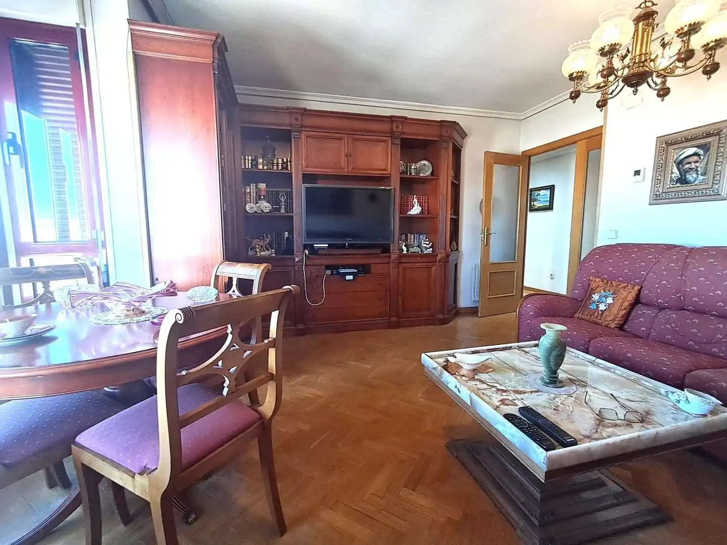 Sala de estar de Piso en venta en Madrid con Aire acondicionado, Calefacción y Jardín privado