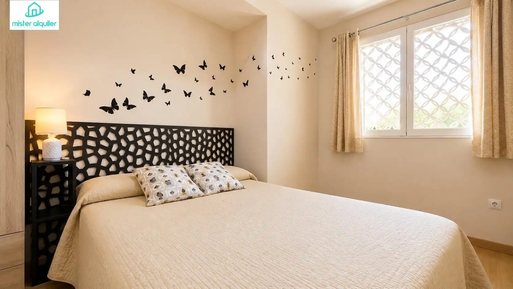 Bedroom of Apartments for rent in El Campello  with Air Conditioner, Heating and Terrace