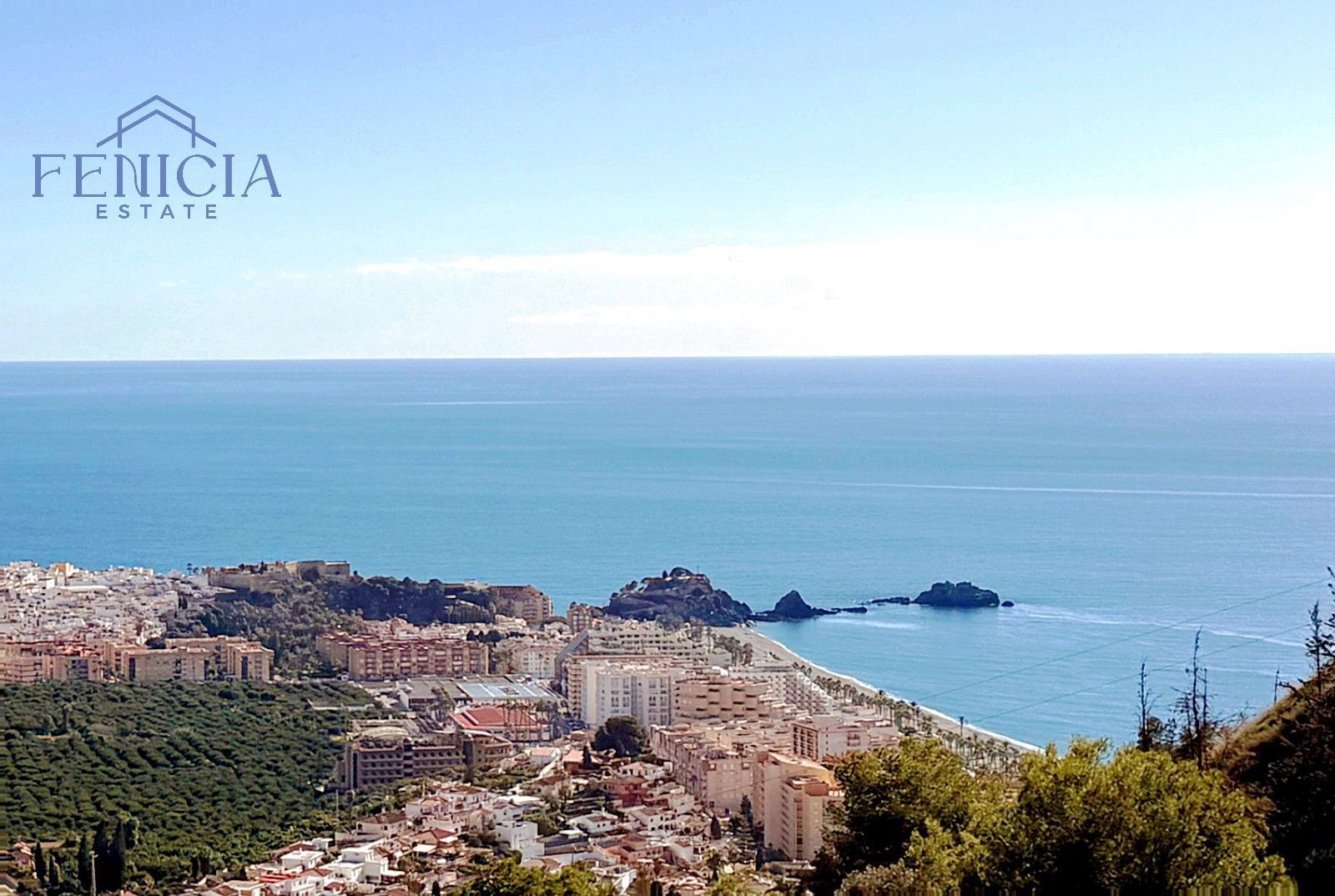 Exterior view of House or chalet for sale in Almuñécar  with Air Conditioner, Heating and Private garden