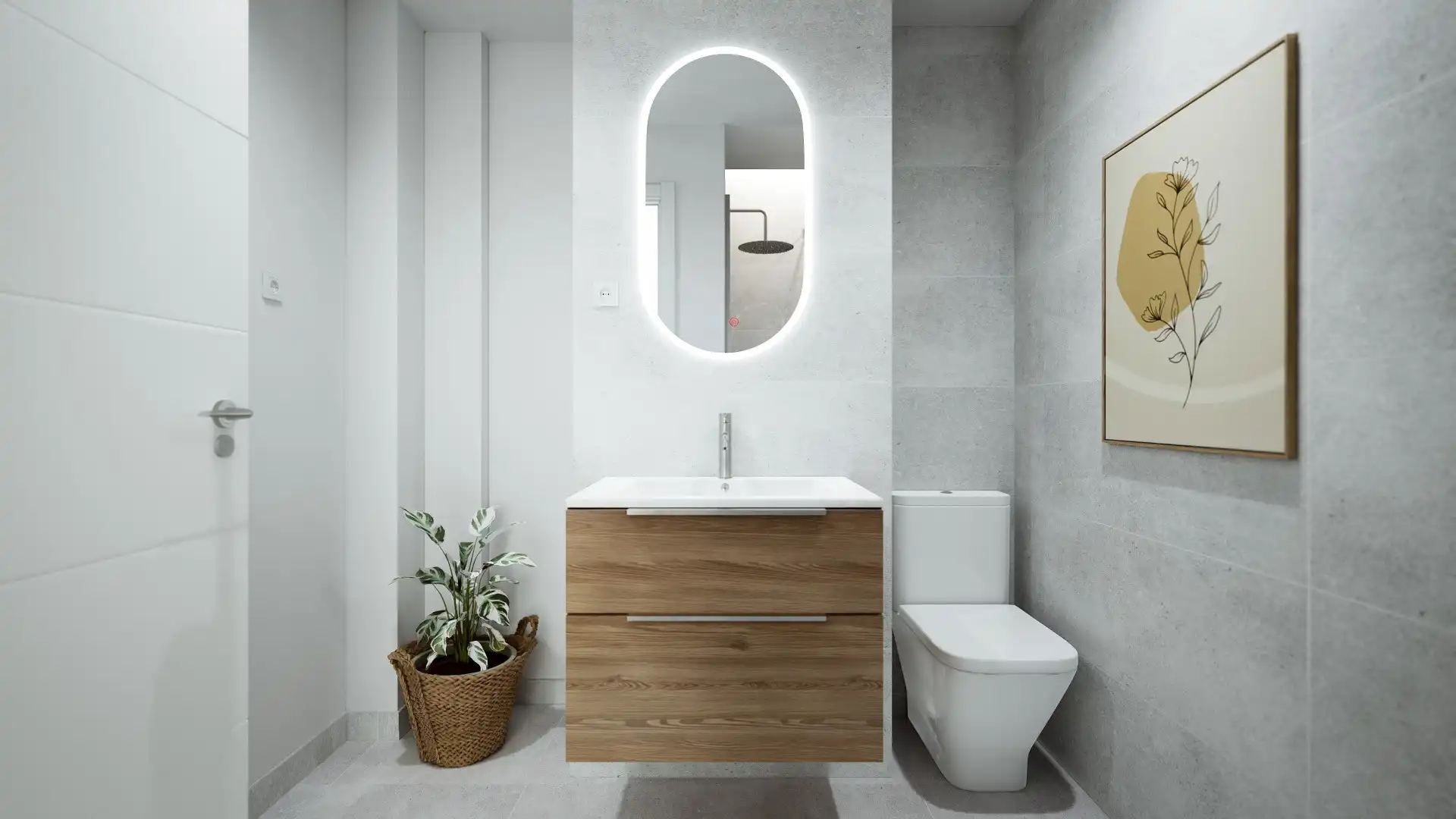 Baño de Piso en venta en Málaga con Terraza