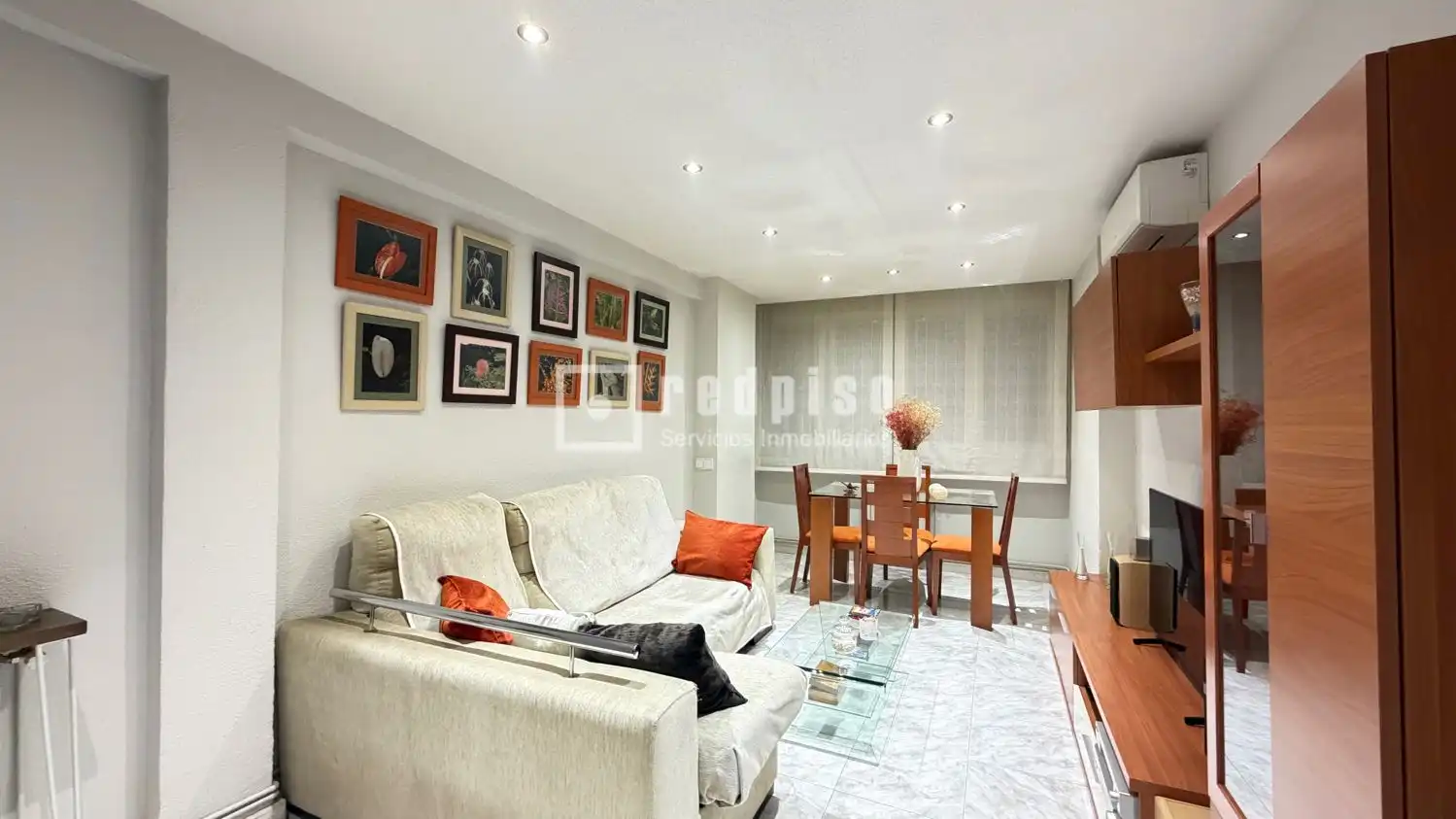Living room of Flat for sale in Leganés  with Air Conditioner and Heating