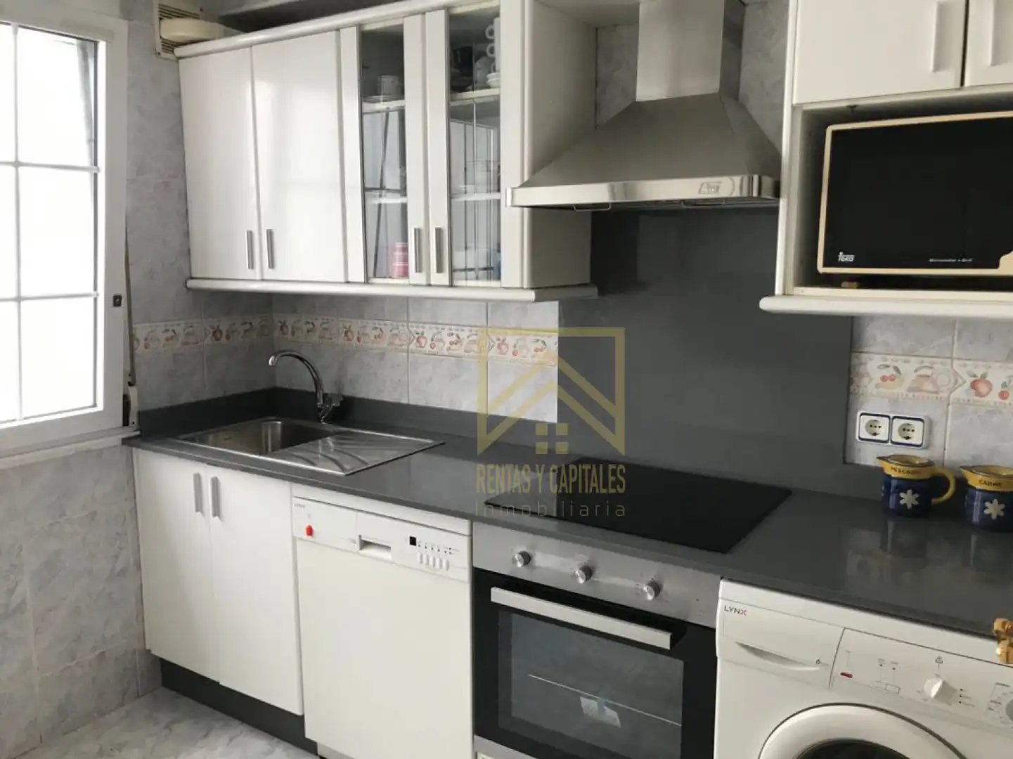 Kitchen of Flat for rent in Santander  with Heating and Parquet flooring