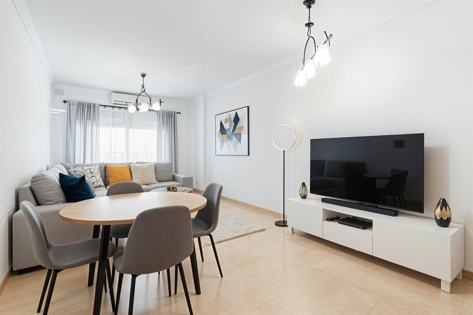 Living room of Flat for sale in  Palma de Mallorca  with Air Conditioner, Oven and Internet