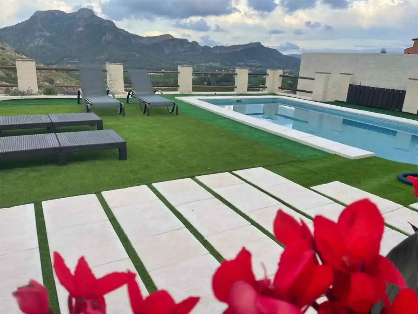 Terrassa de Casa adosada en venda en Gandia amb Piscina i Balcó