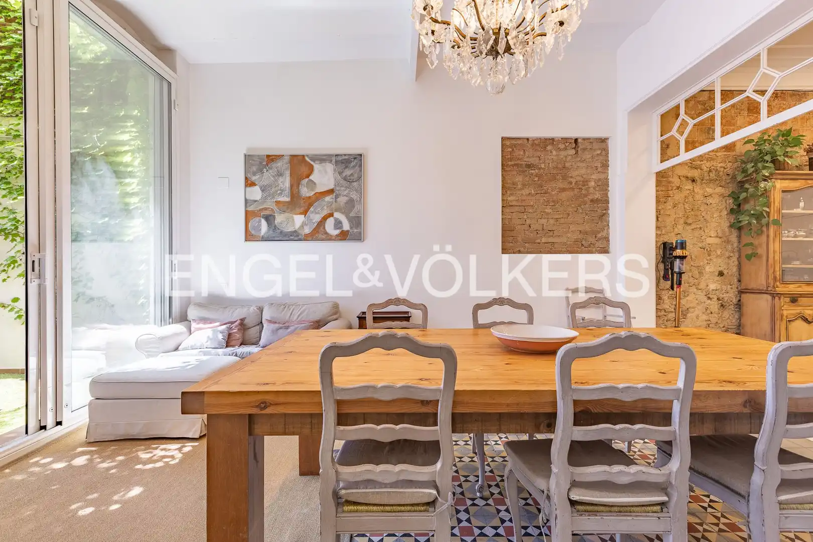 Comedor de Casa o chalet en venta en Terrassa con Aire acondicionado, Calefacción y Jardín privado