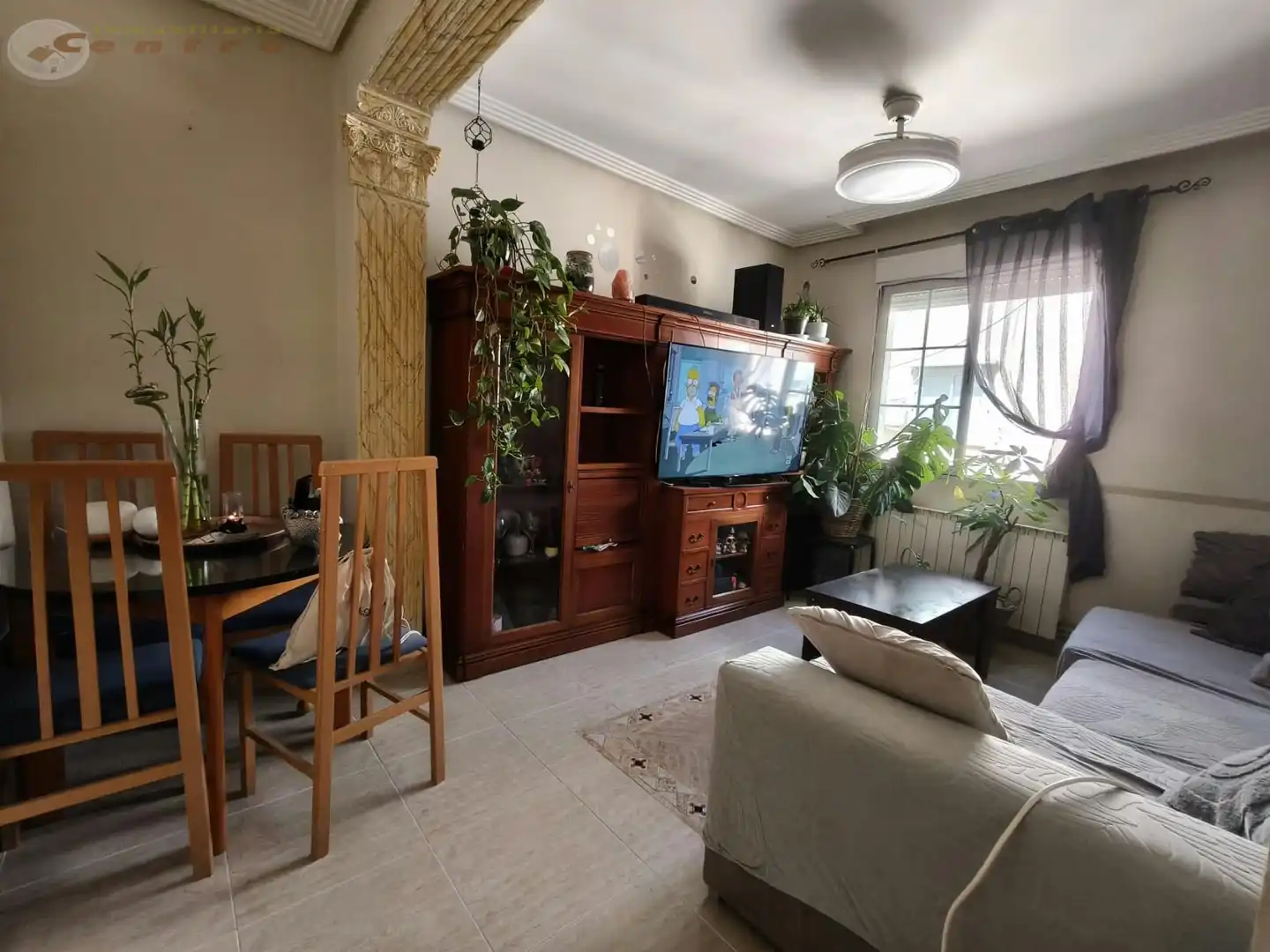 Sala d'estar de Apartament en venda en Albacete amb Calefacció, Moblat i Balcó