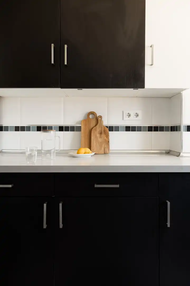 Cocina de Apartamento en venta en Málaga con Terraza