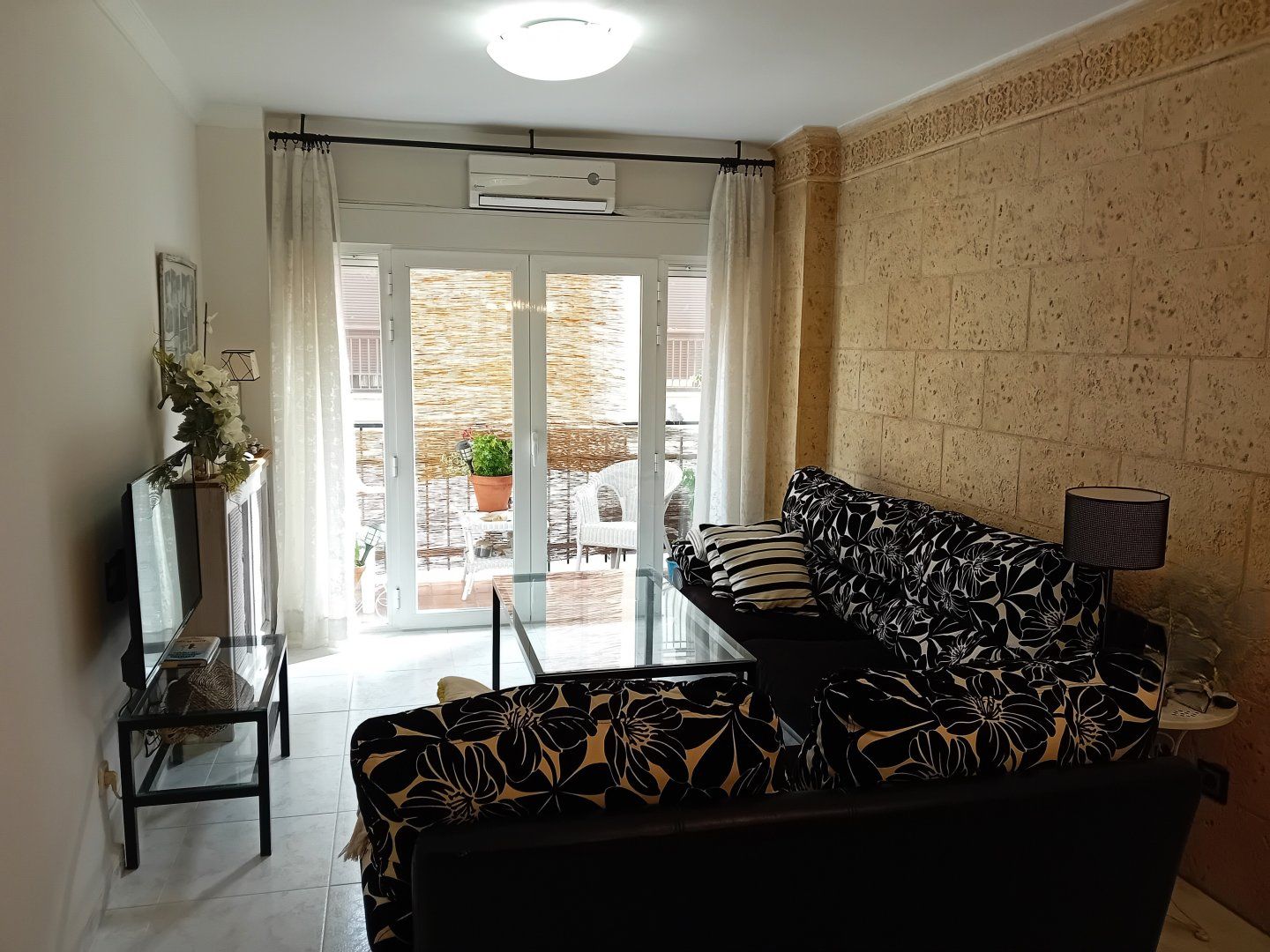 Living room of Flat for sale in Ciudad Real Capital  with Air Conditioner, Heating and Terrace