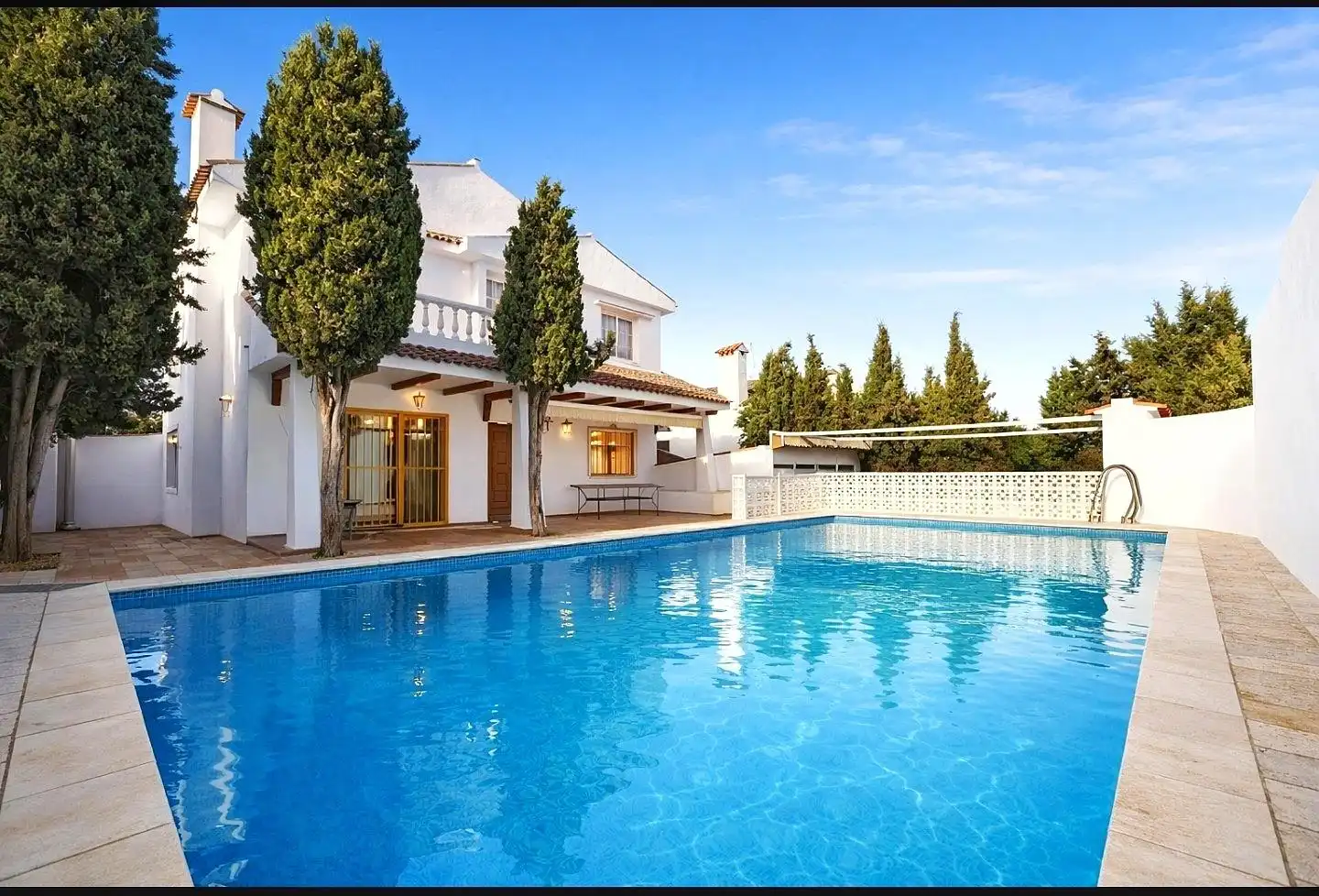 Swimming pool of Houses for sale in Puertollano  with Air Conditioner, Heating and Private garden