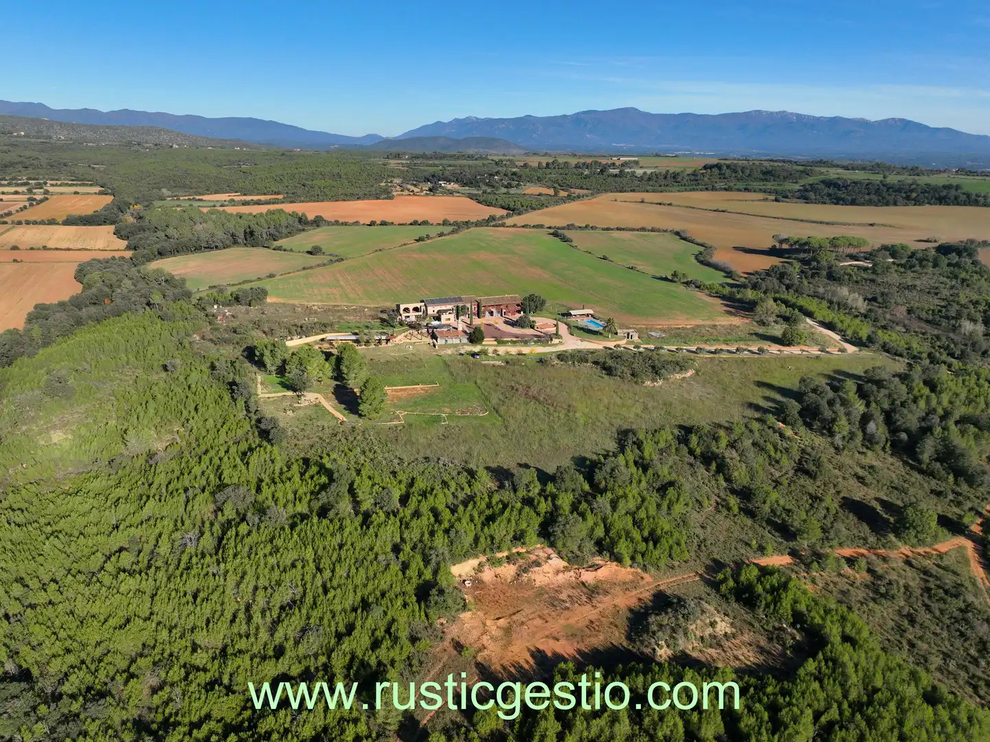 Garden of Country homes for sale in Terrades  with Air Conditioner, Heating and Private garden