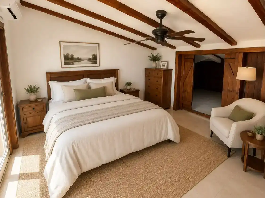Habitación de Casa o chalet en venta en Benalmádena con Aire acondicionado, Piscina y Balcón