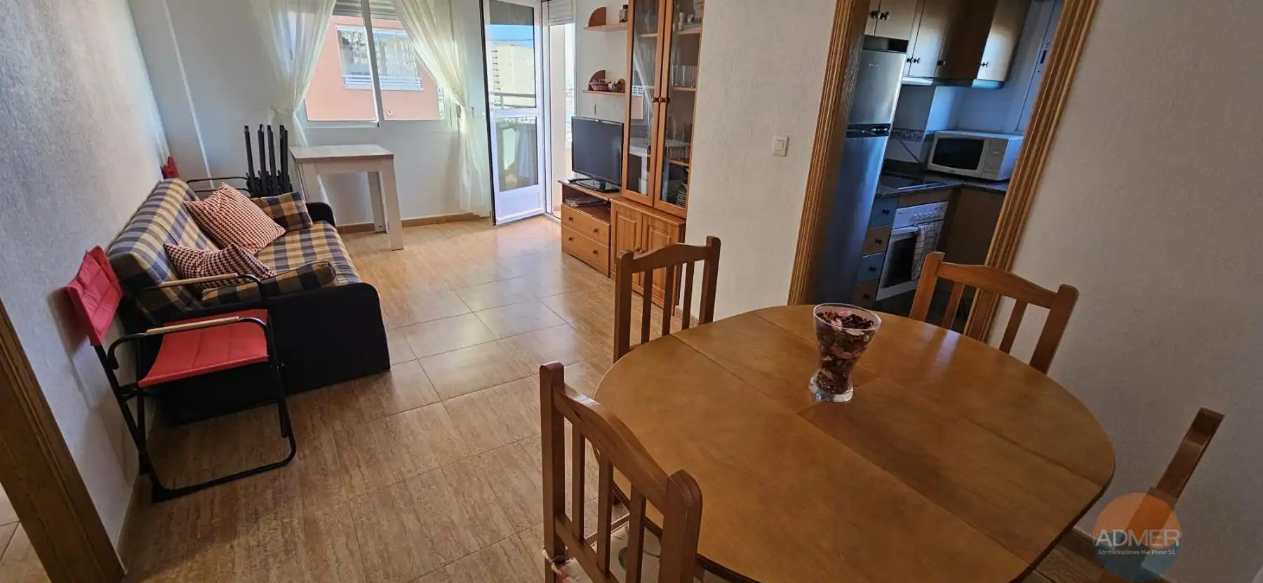 Bedroom of Flat for sale in La Manga del Mar Menor  with Terrace, Storage room and Furnished