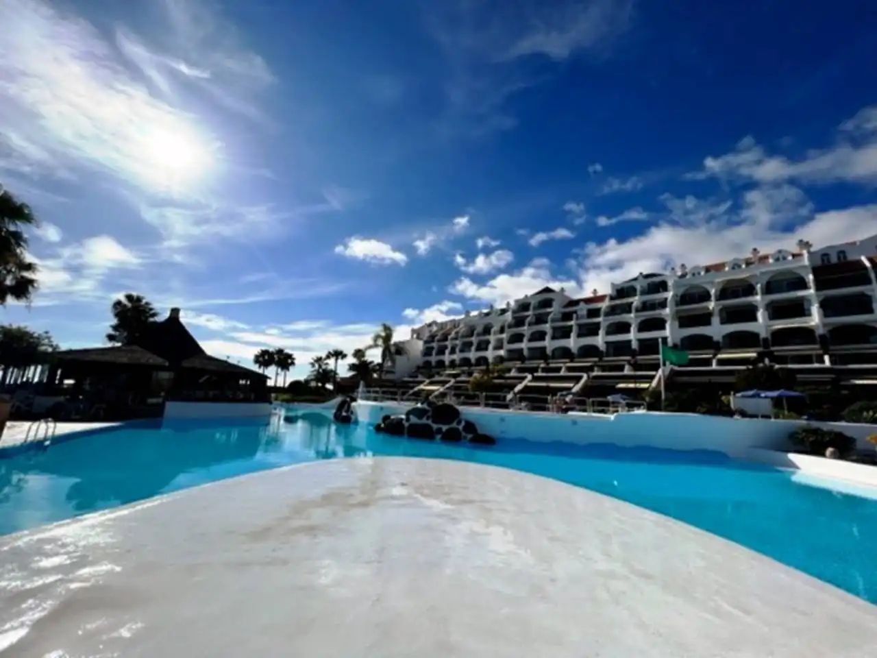 Swimming pool of Flat for rent in Arona  with Air Conditioner, Terrace and Furnished