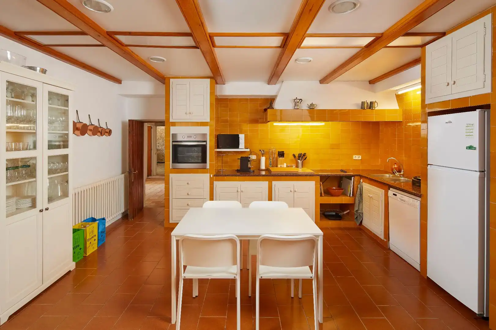Cocina de Finca rústica en venta en Cassà de la Selva con Jardín privado, Terraza y Trastero