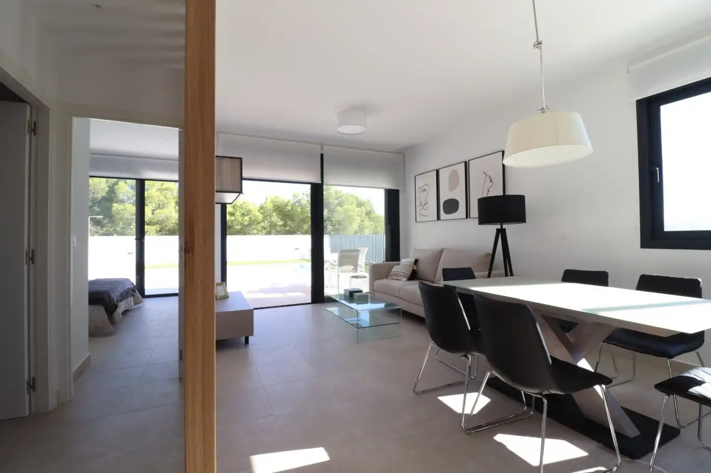 Living room of Houses for sale in La Nucia  with Air Conditioner, Private garden and Terrace