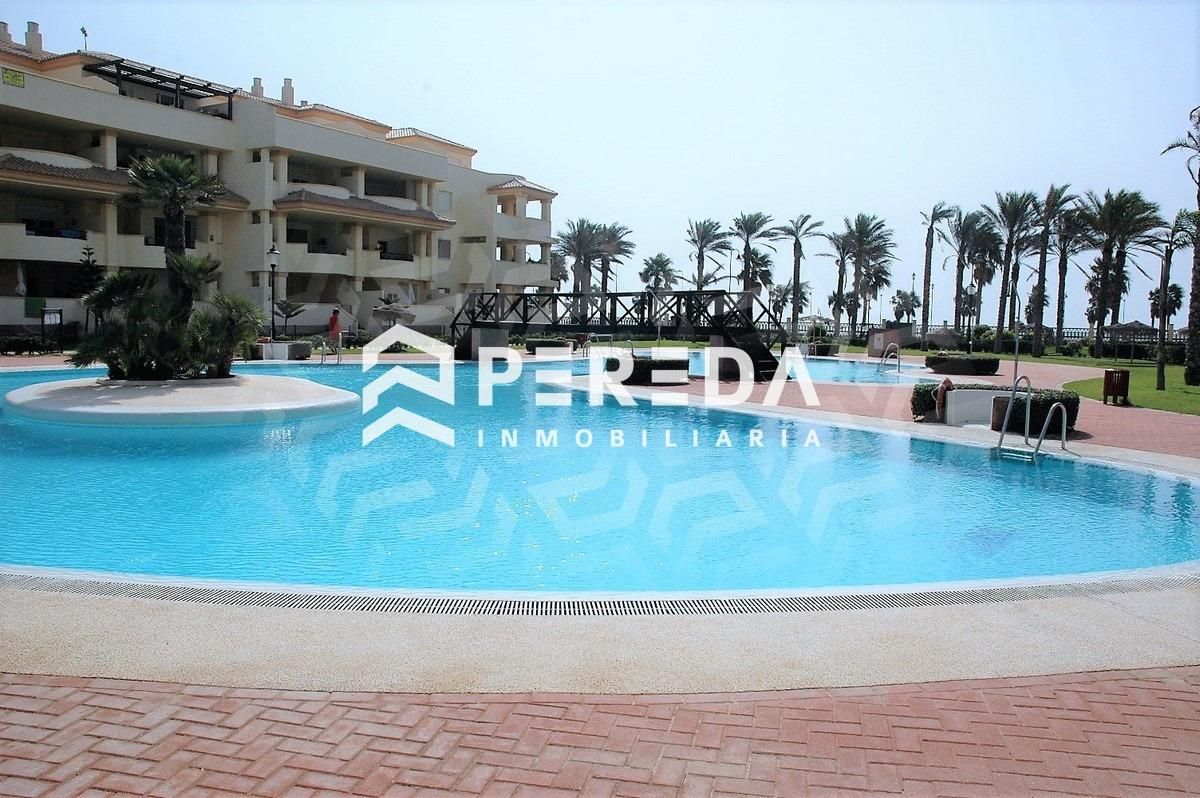 Swimming pool of Attic for sale in Roquetas de Mar  with Air Conditioner, Private garden and Terrace