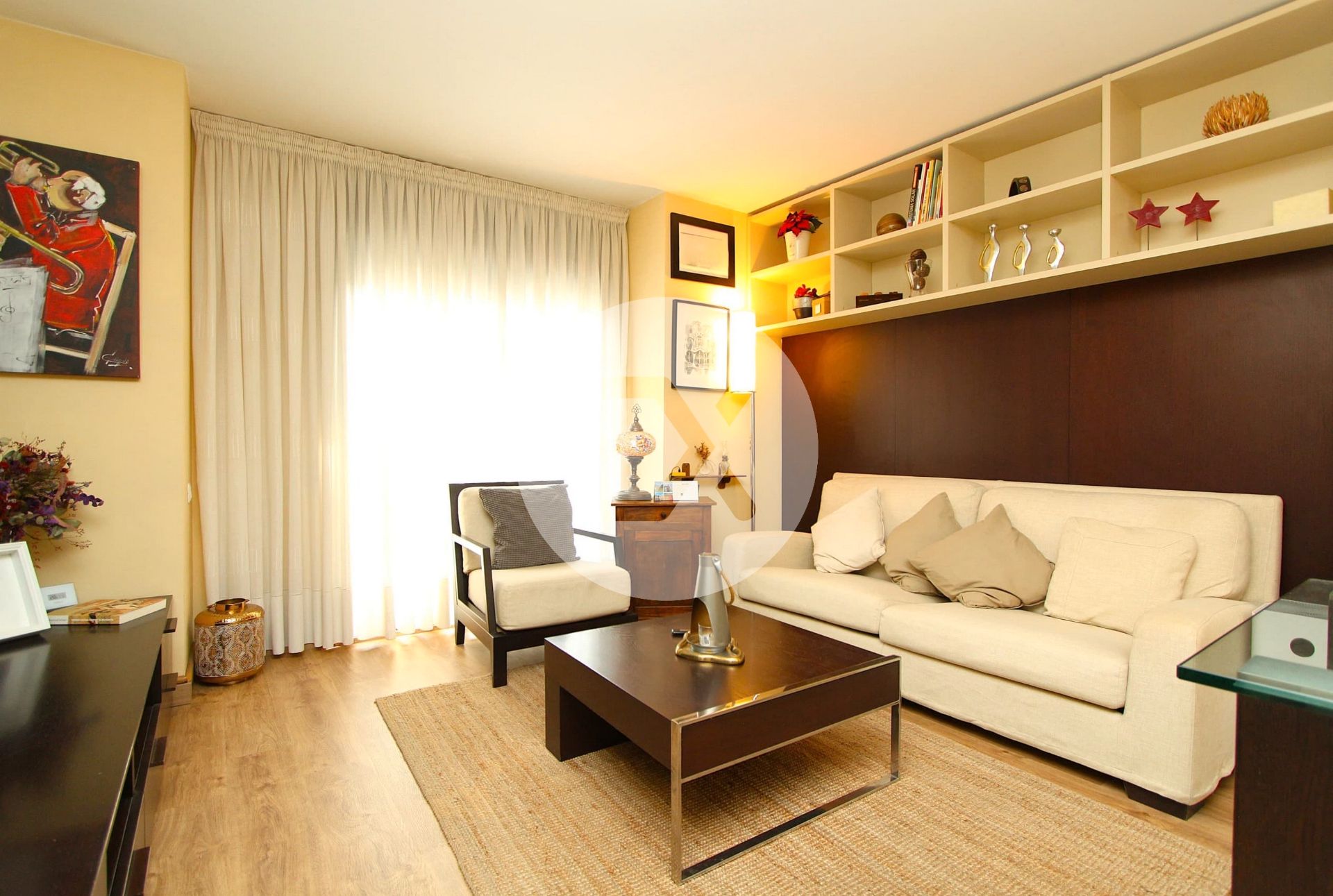 Living room of Duplex for sale in Castelldefels  with Air Conditioner, Heating and Parquet flooring