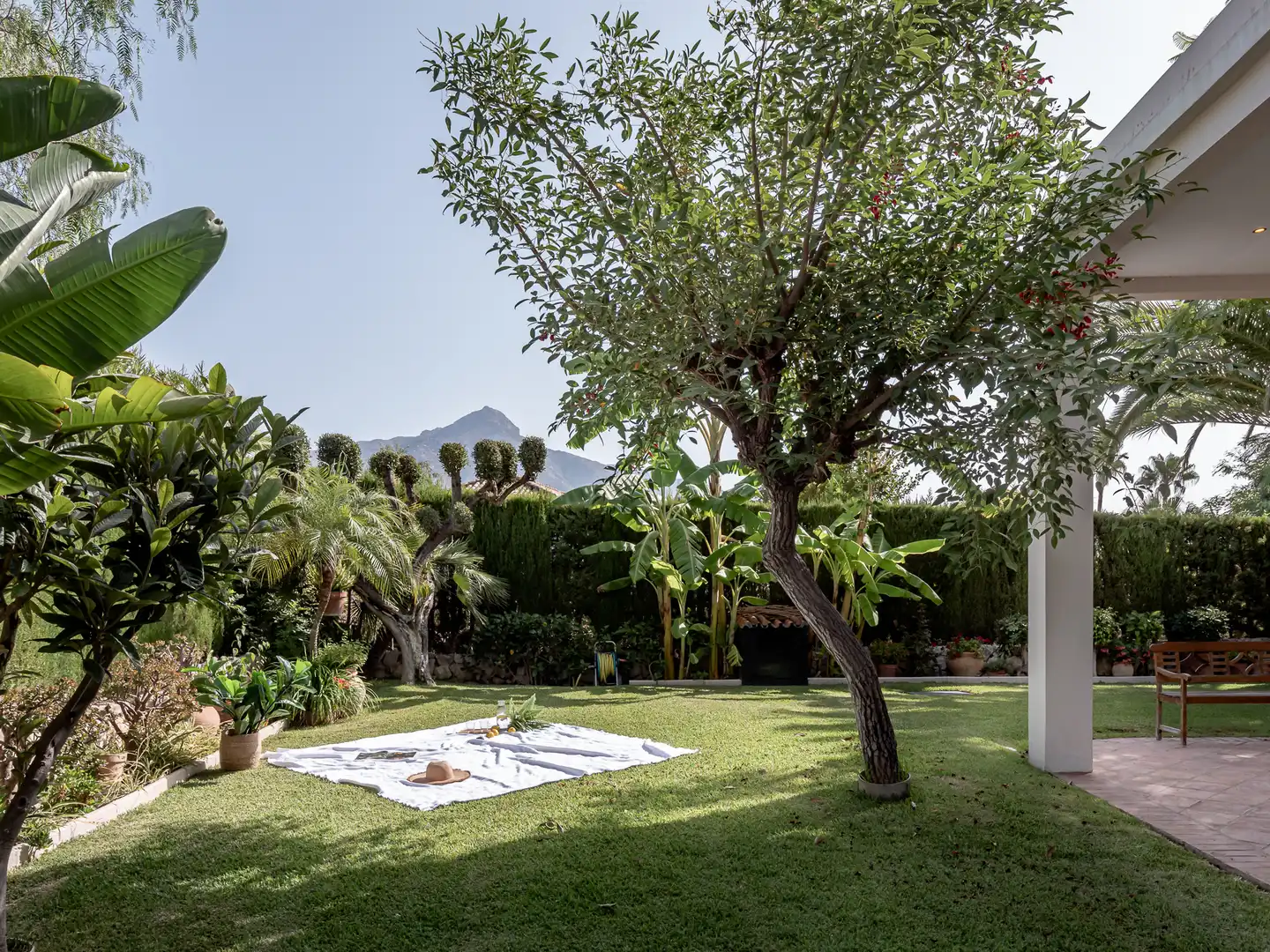 Jardín de Casa o chalet en venta en Marbella con Aire acondicionado, Calefacción y Piscina