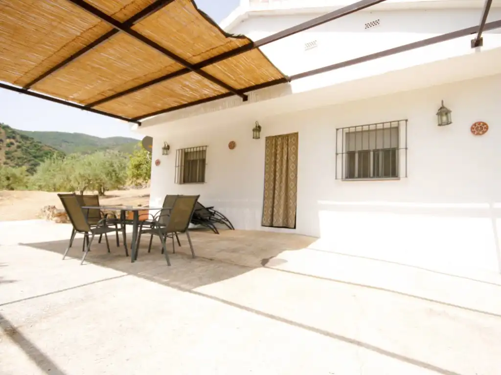 Terrasse von Country house zur Miete in Tolox