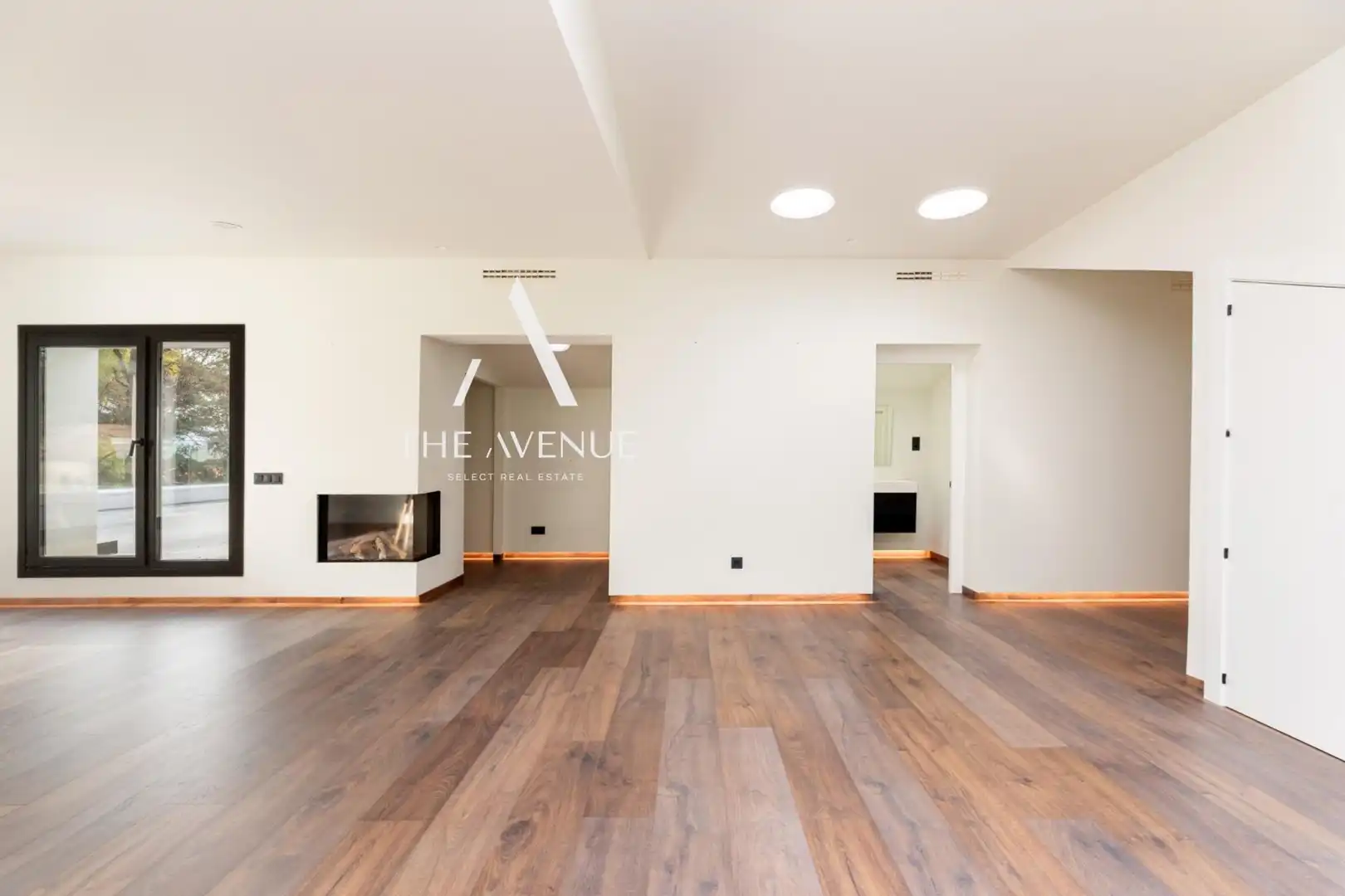 Sala de estar de Casa o chalet en venta en Boadilla del Monte con Calefacción, Jardín privado y Terraza