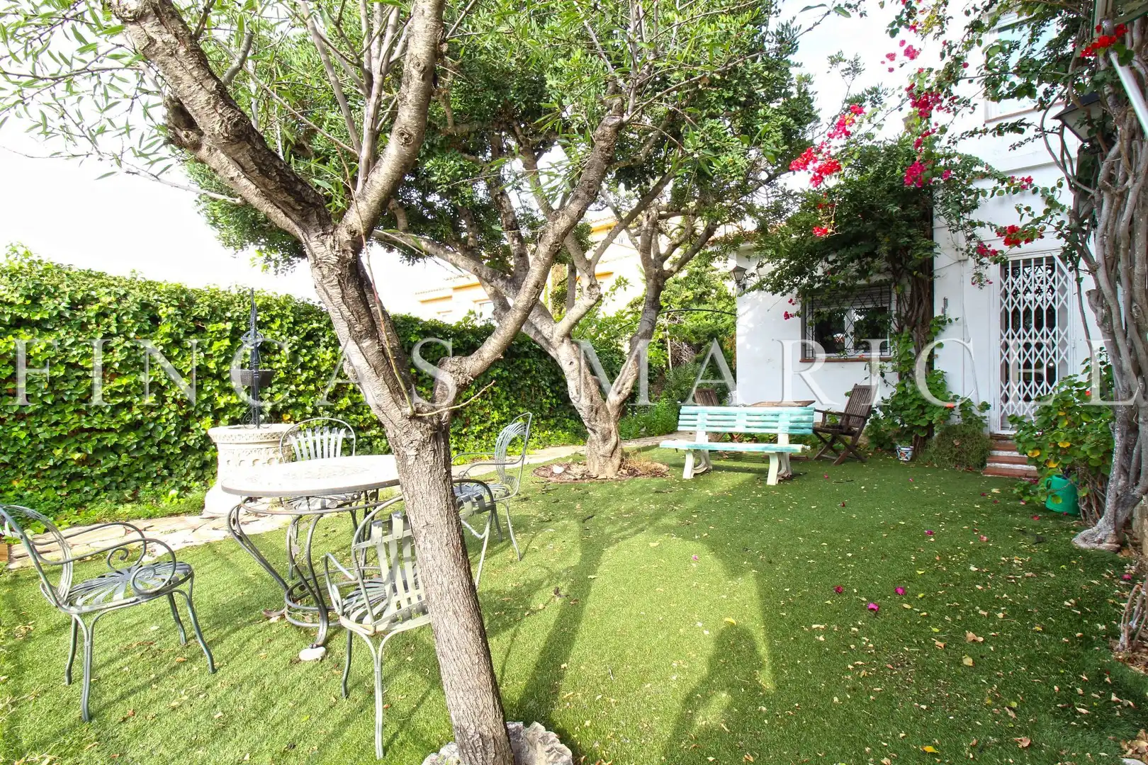 Jardín de Casa o chalet en venta en Sitges con Aire acondicionado, Calefacción y Jardín privado