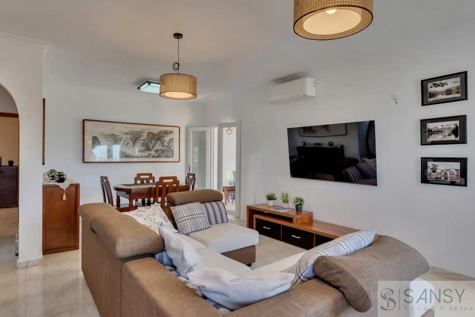 Living room of Houses for sale in Jávea / Xàbia  with Air Conditioner, Terrace and Storage room