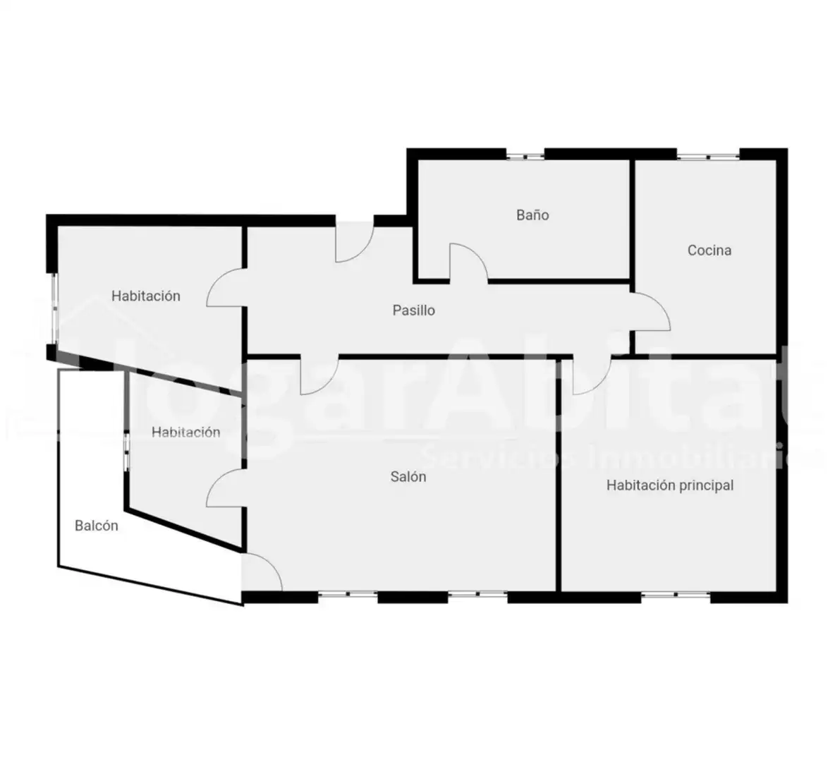 Flat for sale in Oliva  with Parquet flooring, Furnished and Balcony