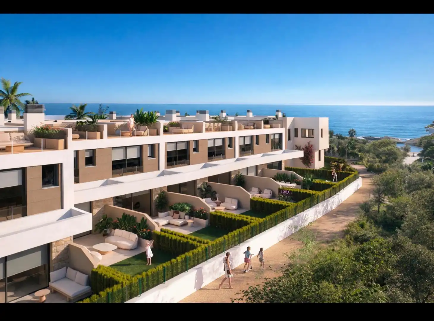Vista exterior de Casa o chalet en venta en Playa Muchavista