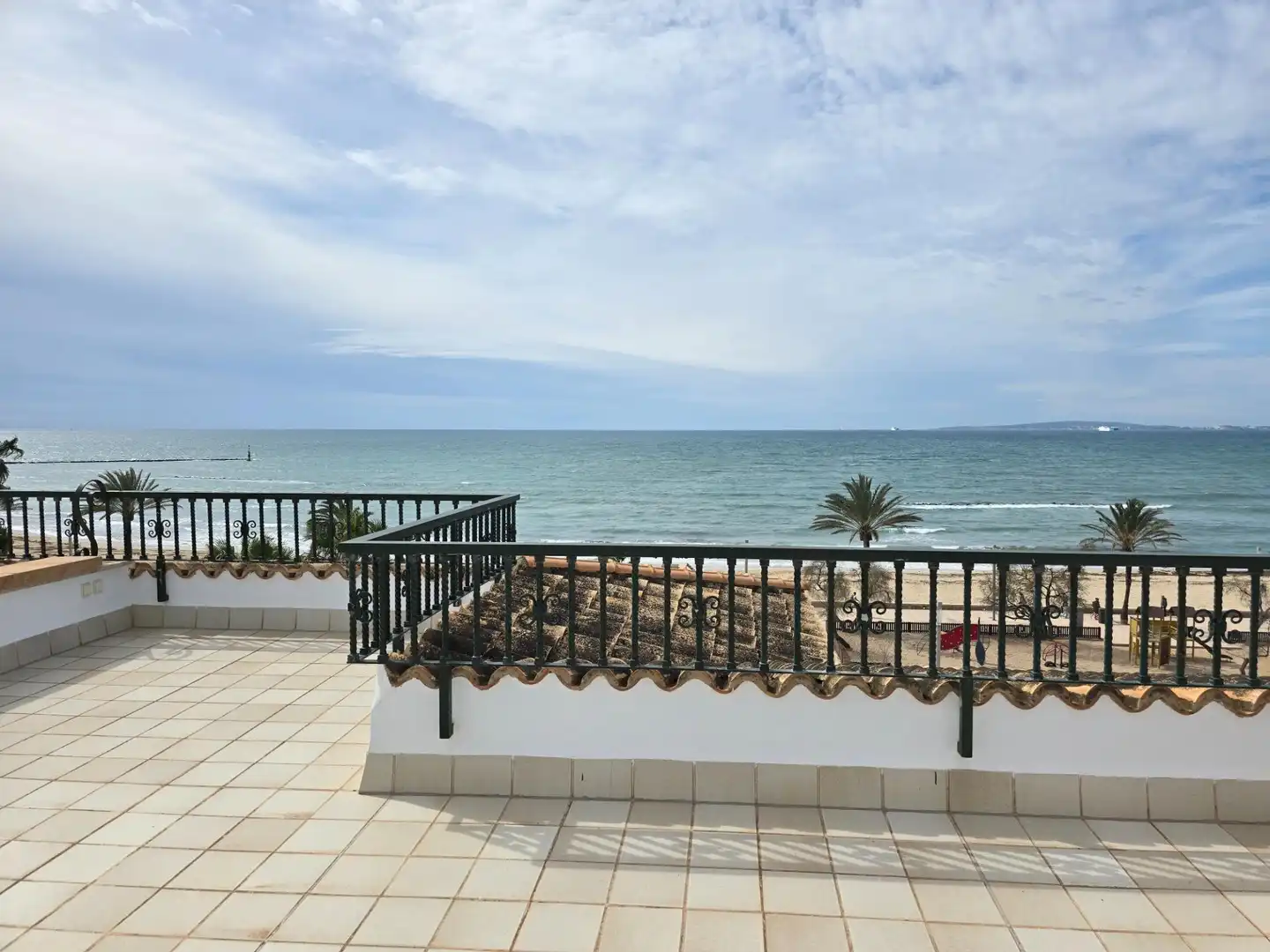 Terrassa de Pis de lloguer en  Palma de Mallorca amb Calefacció, Parquet i Terrassa