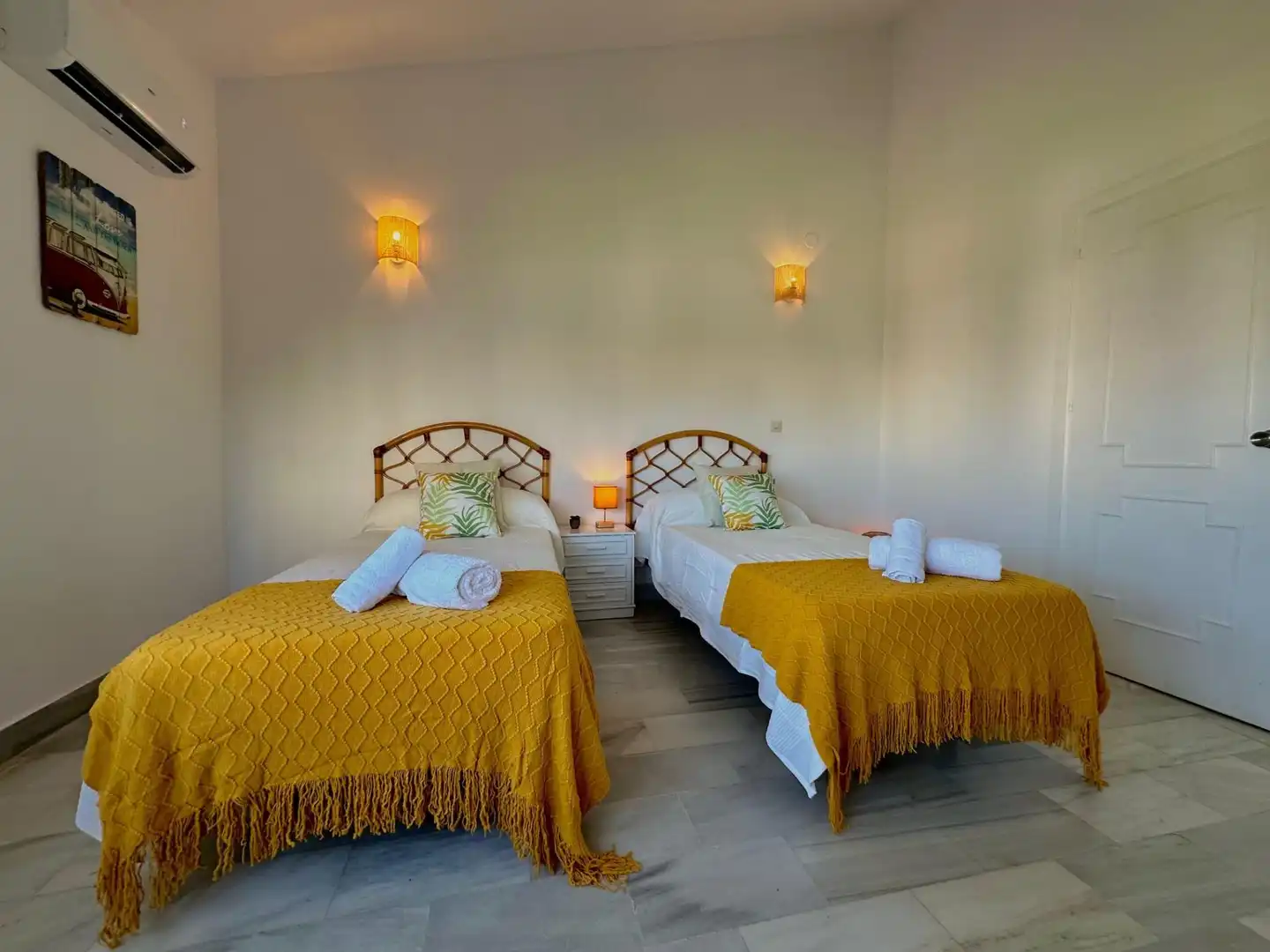 Bedroom of Attic for rent in Mijas  with Air Conditioner, Heating and Private garden