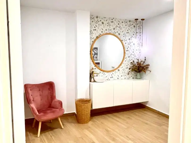 Badezimmer von Wohnung zum Verkauf in Torrent mit Klimaanlage