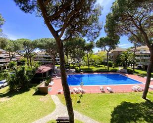 Garden of Flat to rent in Gavà  with Terrace, Swimming Pool and Furnished