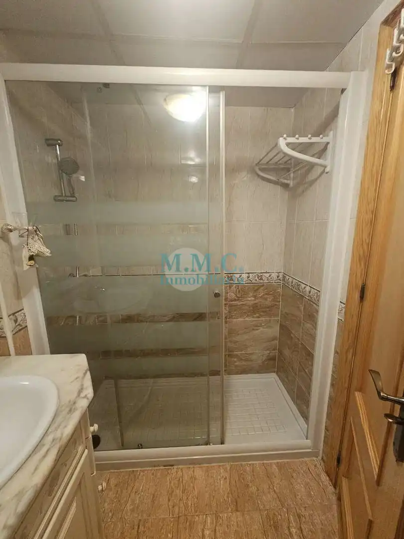 Bathroom of Flat for sale in Roquetas de Mar  with Air Conditioner, Terrace and Furnished