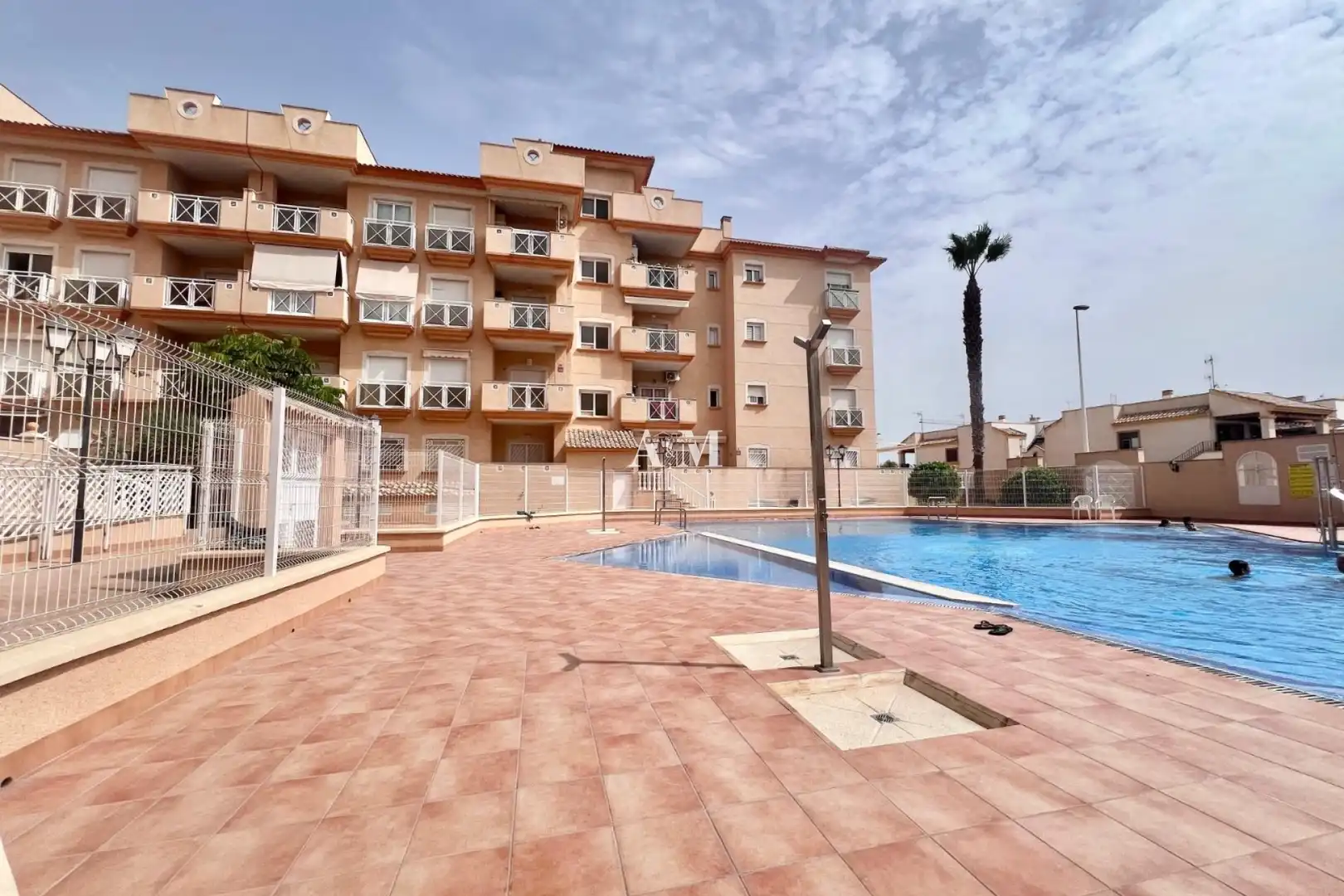 Schwimmbecken von Wohnung zur Miete in San Pedro del Pinatar mit Klimaanlage, Heizung und Terrasse