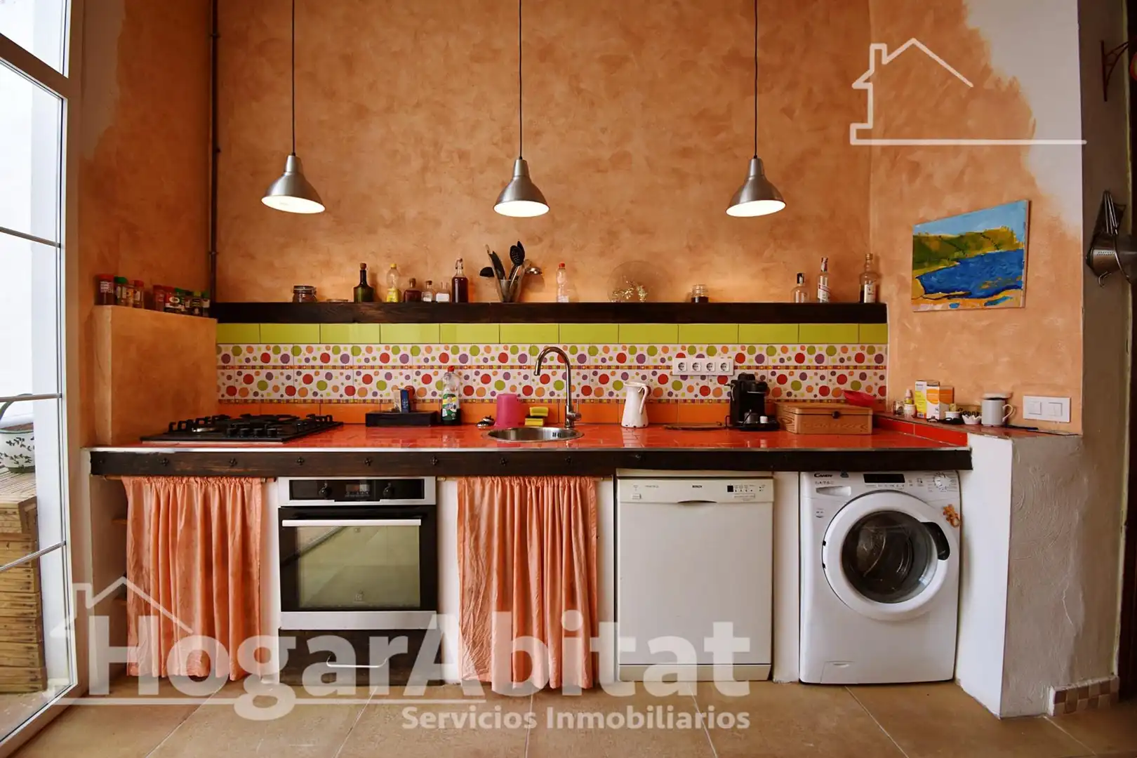 Cuina de Casa o xalet en venda en Pego amb Calefacció, Terrassa i Traster