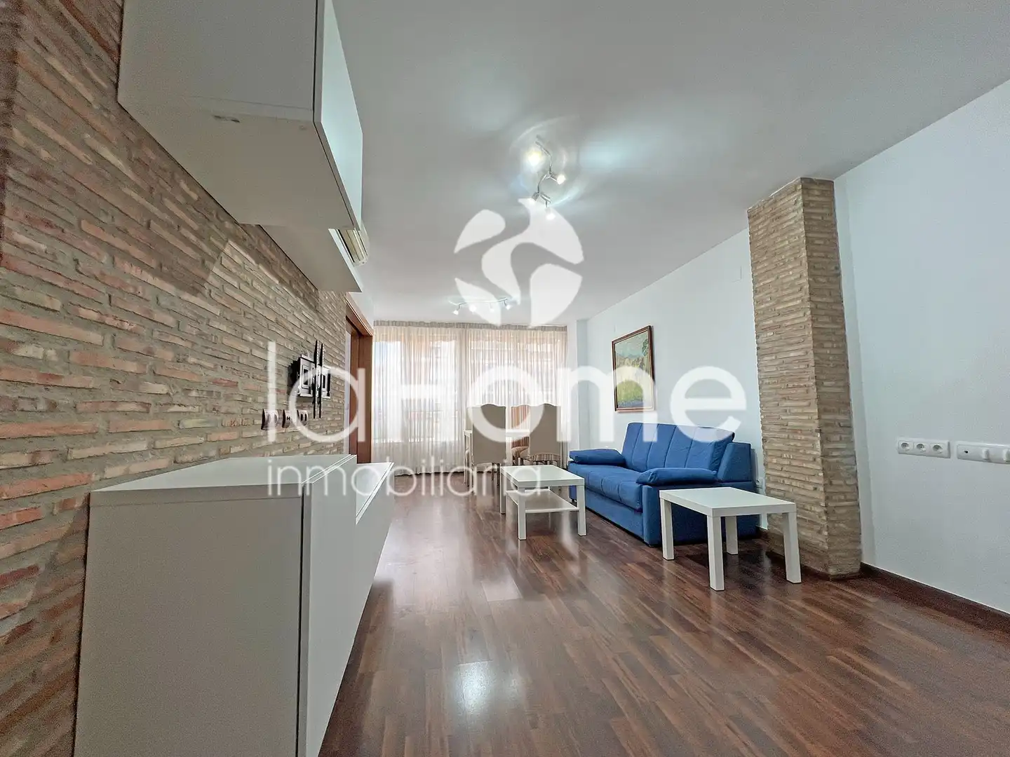Sala de estar de Piso de alquiler en Valencia con Aire acondicionado, Calefacción y Parquet