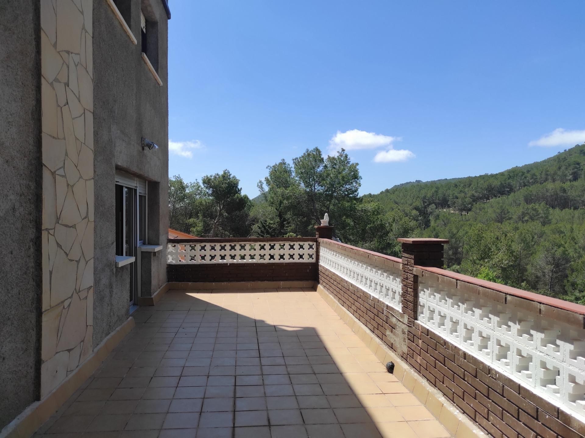 Terrassa de Casa o xalet en venda en Olivella amb Calefacció, Jardí privat i Terrassa