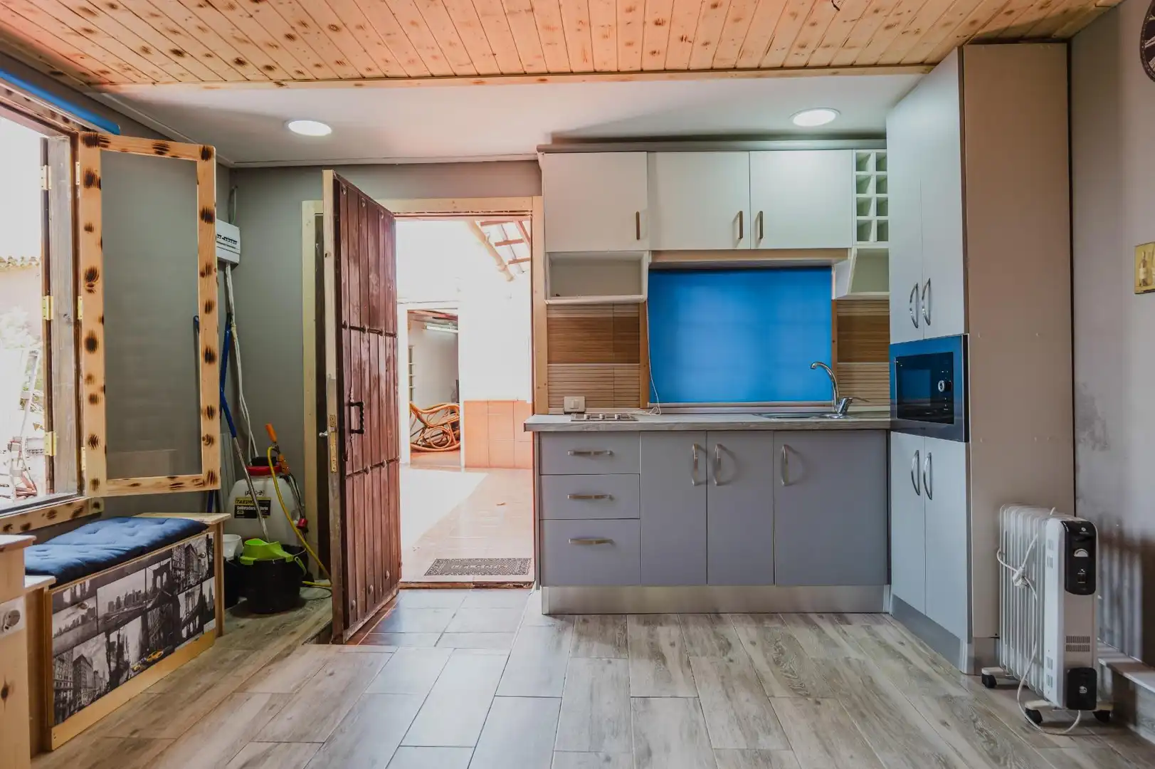 Cocina de Casa o chalet en venta en Teror con Jardín privado y Terraza